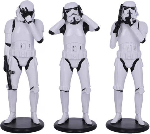 Star Wars: Three Wise Stormtroopers (14 cm)