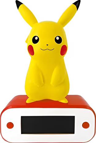 Pokemon: Alarm Clock With Light - Pikachu (18cm) GADGET