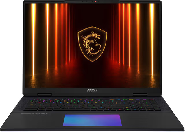 MSI Titan 18 HX AI A2XWIG-002NEU (Ultra 9 285HX, 64 GB, 6 TB SSD, 18", Win 11), kannettava tietokone – kuva 3/5
