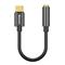 Baseus L54 Audio Adapter USB-C + mini jack 3.5mm (Black) – kuva 6