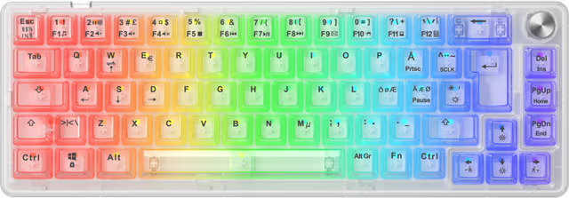 NOS C450 Mini RGB, pelinäppäimistö