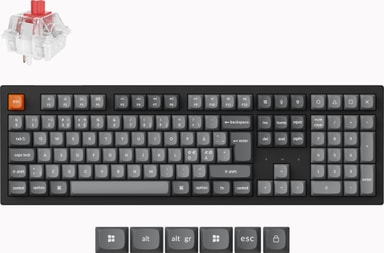 Keychron K10 Max QMK/VIA, langaton näppäimistö