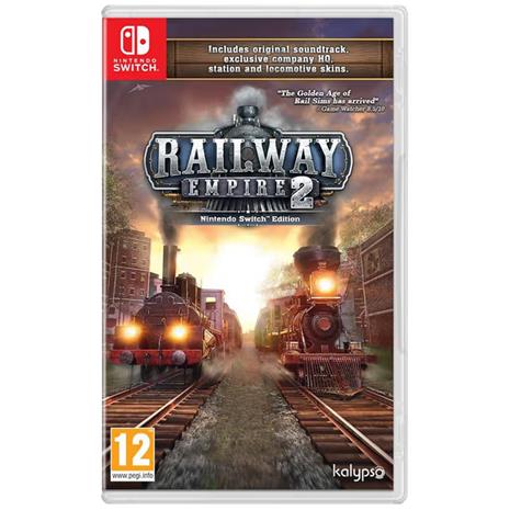 Railway Empire 2 - Deluxe Edition, Nintendo Switch -peli