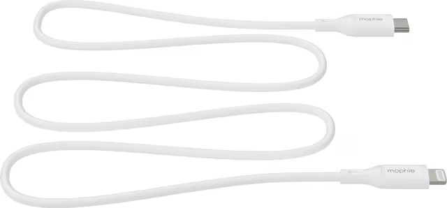 Mophie essentials USB cable 24 pin USB-C (M) to Lightning (M) 1 m