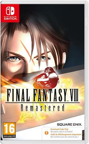 Final Fantasy 8 (VIII): Remastered, Nintendo Switch -peli