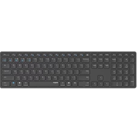 Rapoo E9800M Multi-mode Wireless Ultra-slim, näppäimistö