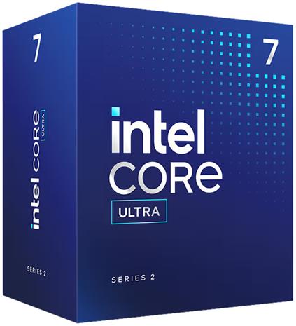 Intel Core Ultra 7 265 Arrow Lake-S CPU - 20 ydintä - 2.4 GHz - Intel LGA1851 - Intel Boxed (jäähdyttimen kanssa)