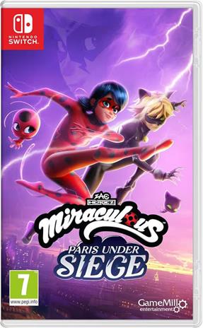 Miraculous: Paris Under Siege, Nintendo Switch -peli