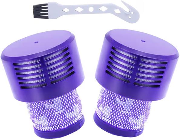 2-komponenttinen pölynimurin suodatin Dyson V10:lle