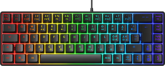 Next MX6 mini 65 RGB, pelinäppäimistö