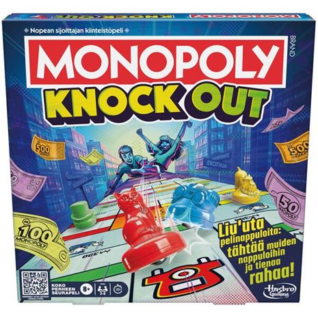 Hasbro Gaming Monopoly Knockout lautapeli