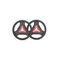 Reebok Rep Discs 2.5 kg Set of 2 – kuva 1