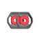 Reebok Rep Set Discs 2 x 1.25 kg Studio – kuva 1