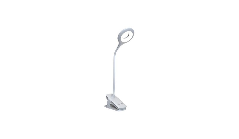 Wozinsky Mini Wireless LED Reading Lamp with Clip + USB-C Cable - White – kuva 1/2