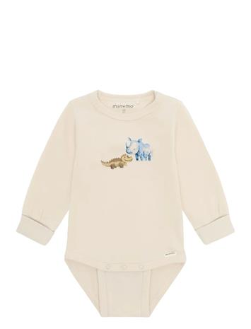 Minymo Body Ls - Cream - 86