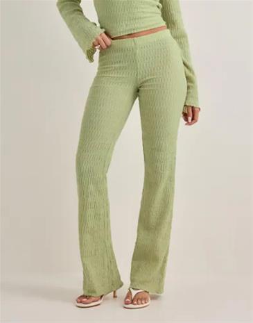 Nelly - Vihreä - Elegant Structure Pants