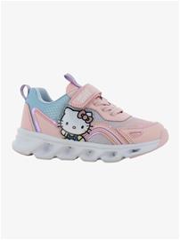 Hello Kitty Vilkkuvat Lenkkarit, Light Pink/Light Blue, 32
