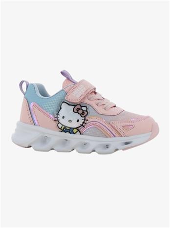 Hello Kitty Vilkkuvat Lenkkarit, Light Pink/Light Blue, 30