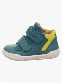 Superfit Superfree Barefoot WP Mid Lenkkarit, Green/Yellow, 23