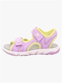 Superfit Pebbles Sandaalit, Purple/Yellow, 35