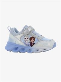 Disney Frozen Vilkkuvat Lenkkarit, Silver/Light Blue, 29