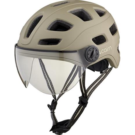 Cairn Quartz Visor, pyöräilykypärä, beige