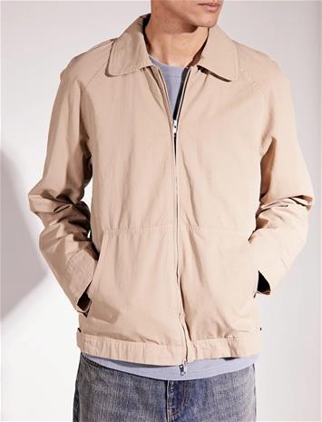 Brixtol Textiles Carter Twill Washed Khaki - Navy - XXL