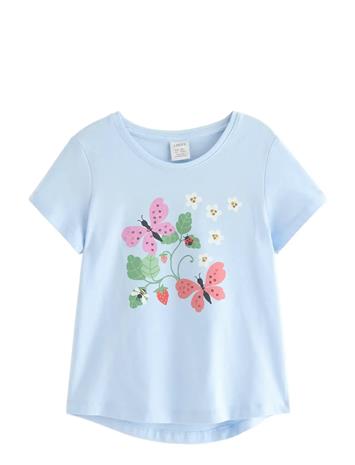 Lindex Short-Sleeved Top - Yellow - 134