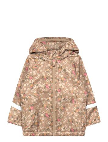 CeLaVi Softshell Jacket - Aop Outerwear Softshells Softshell Jackets Khaki Green CeLaVi