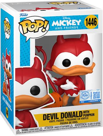 Funko POP Disney w/Chase figuuri (Devil Donald with Pumpkin) – kuva 3/4