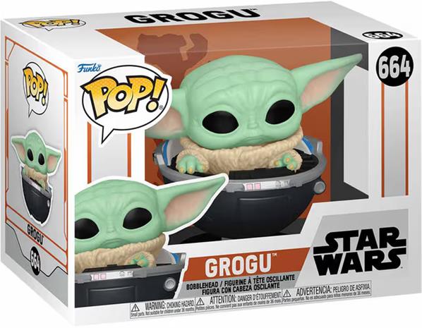 Funko Pop! Star Wars: The Mandalorian - Grogu (9cm) FIGU