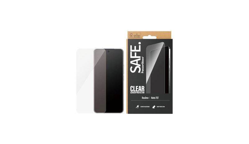 Realme Note 70T, näytön lasisuoja