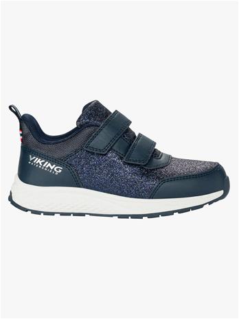 Viking Bouncy Glitter WP 2V Lenkkarit, Navy, 23