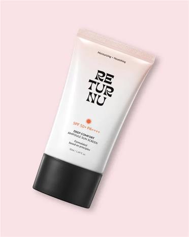 RETURNU Deep Comfort Ampoule Sunscreen SPF 50+ - 50 ml