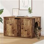 vidaXL Kissatalo Vanha puu 85 x 55 x 53,5 cm Tekninen puu