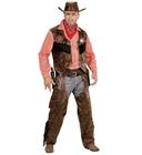 COWBOY (paita, jossa liivi, housut, hattu)