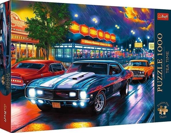 Trefl-palapeli Tea Time: Night Drive, 1000 palaa, Premium Plus