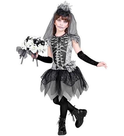 SKELEBRIDE (mekko, kynsikkäät, morsiushuntu)