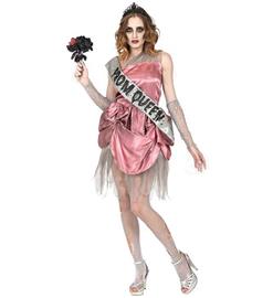 ZOMBIE PULLERS QUEEN (mekko nauhalla, kynsikkäät, tiara)