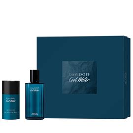 Davidoff Cool Water miehille lahjasetti EDT 75 ml + deodoranttitikku 75 ml
