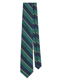 GANT Striped Tie - Green - ONE SIZE