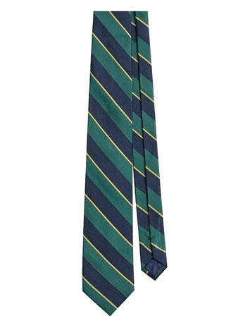 GANT Striped Tie - Green - ONE SIZE