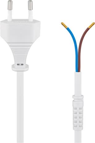 Pro Euro cord for assembly 1.5 m white