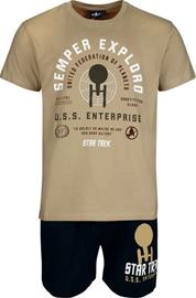 Star Trek - Semper Exploro - Pyjama - Miehet - Monivärinen