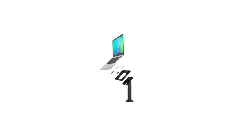 Compulocks Universal Invisible Mount Counter Stand 8" - Max - recommended for – kuva 1/1
