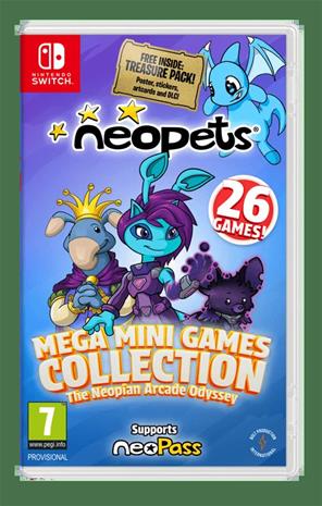 Neopets: Mega Mini Games Collection - Day One Edition, Nintendo Switch -peli