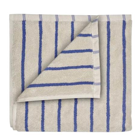Blomus - Arto Pyyhe 100x50 cm Beige/Sininen