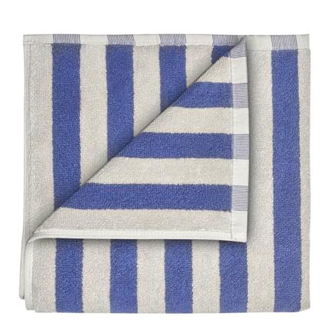 Blomus - Arto Pyyhe 100x50 cm Beige/Sininen