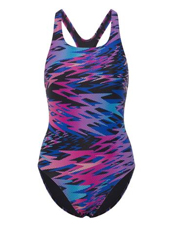 Speedo Hyperboom Print Medalist Swimsuit - Multi/patterned - 48