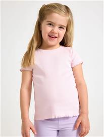Lindex Ribbed Top - Purple - 140